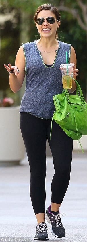 sophia bush booty|Sophia Bush slips out of her gym gear as she shows off her toned。